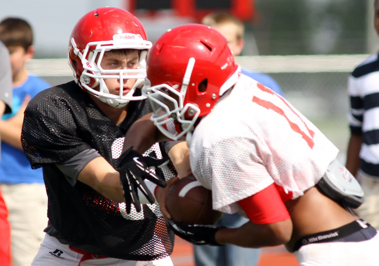 Belton football holds spring practice